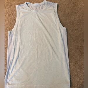 Men’s Lululemon size extra large light blue tank top xl